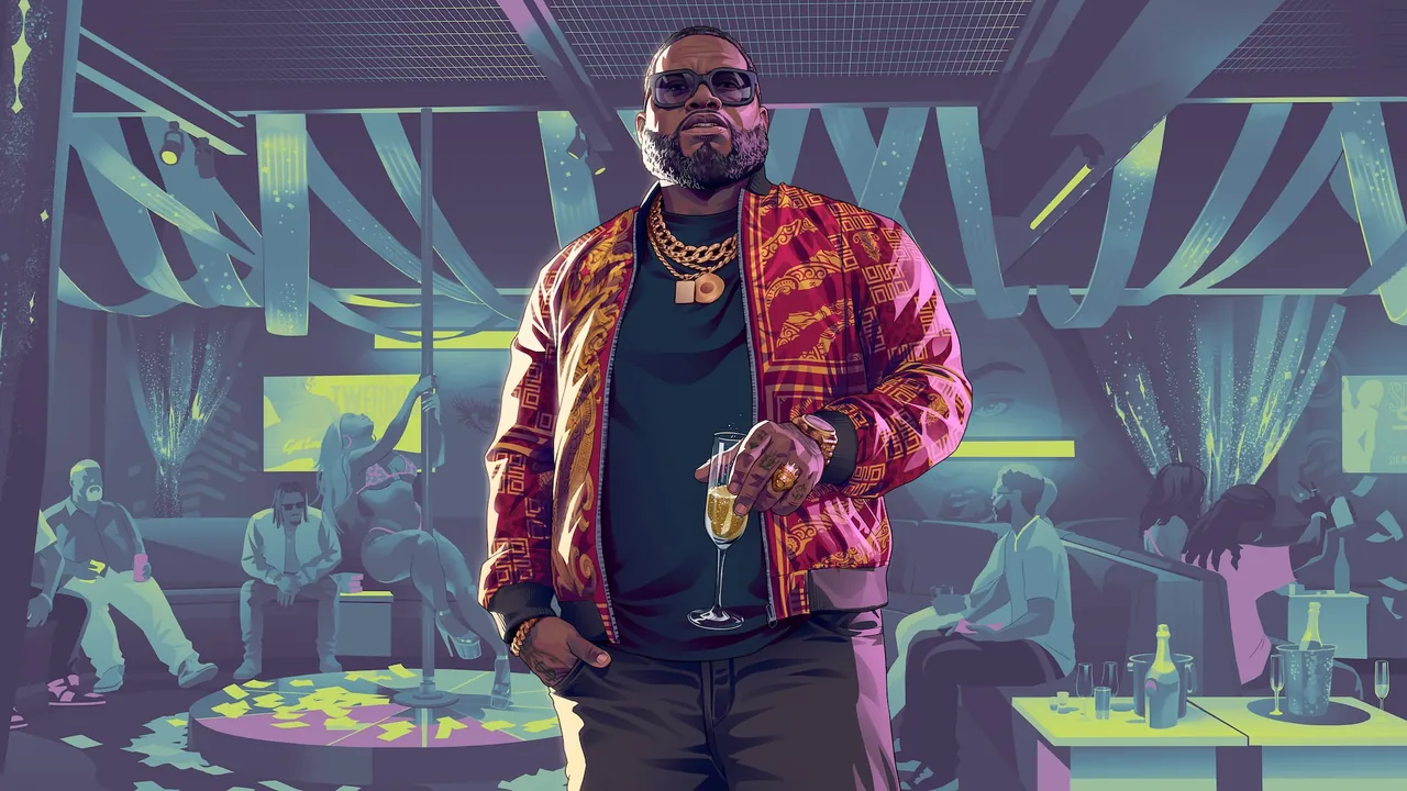 Boobie Ike, artwork officiel publié par Rockstar Games