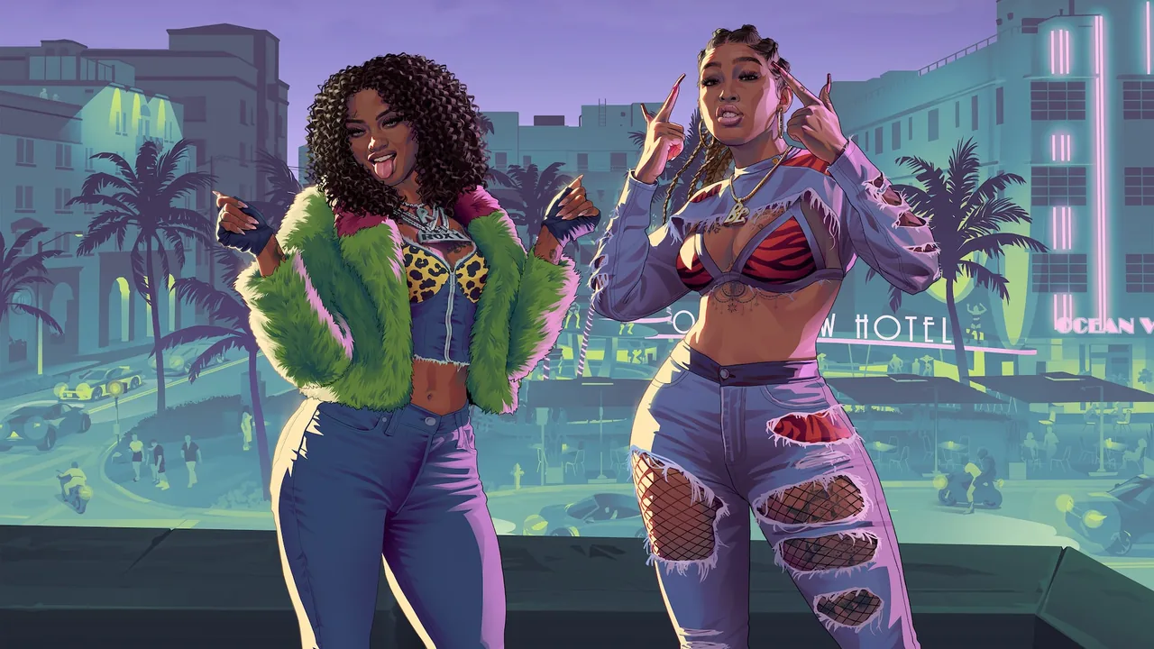 Real Dimez, artwork officiel publié par Rockstar Games